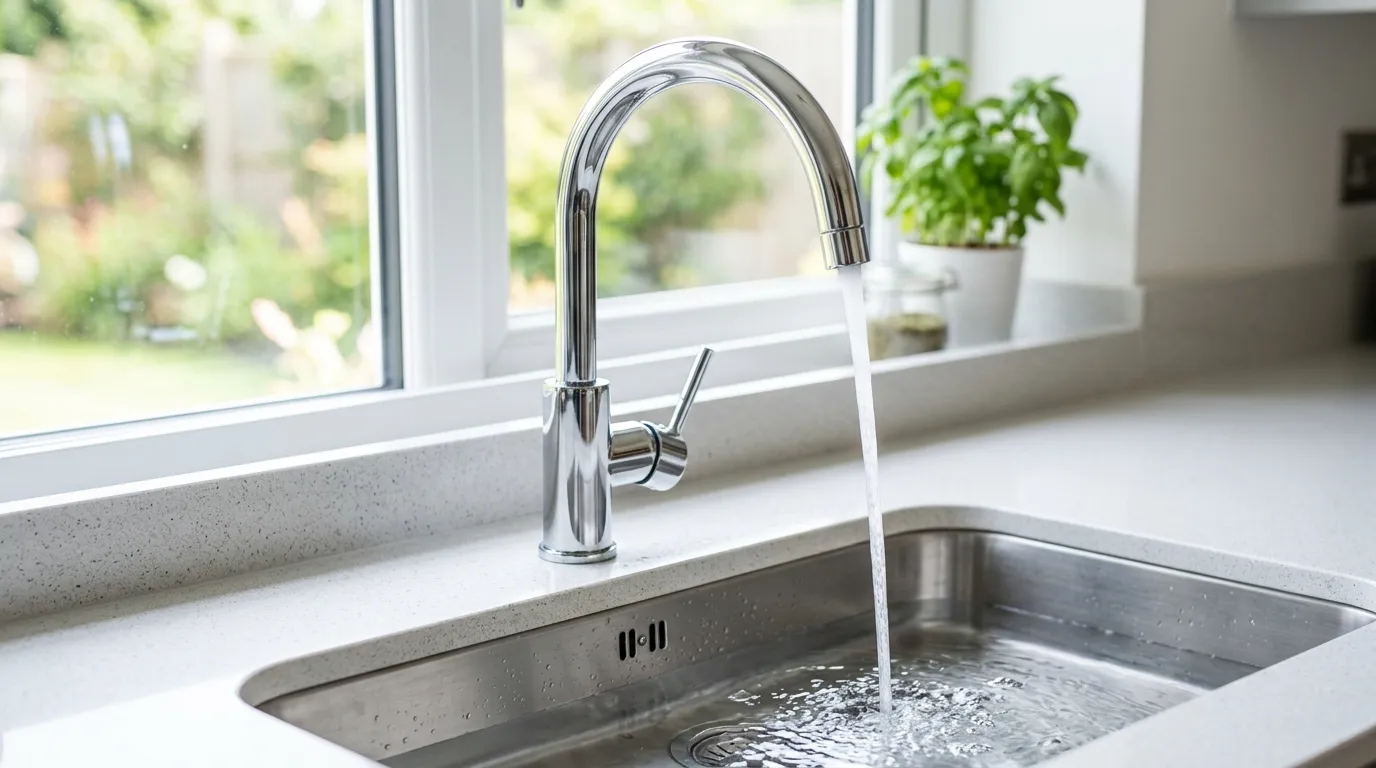 Local Plumbing Master Pros same day plumber fixing a faucet in Lecompton, KS
